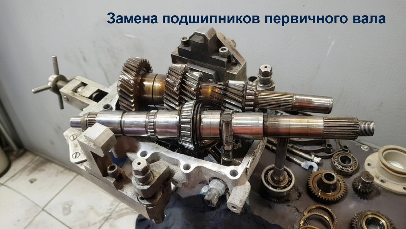 Ремонт КПП Газель - замена подшипников