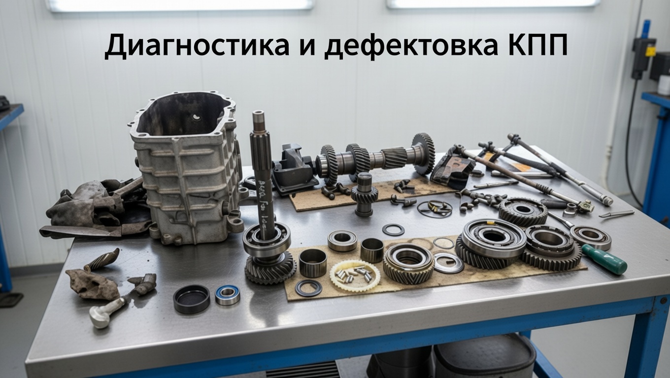 Ремонт КПП Газель - диагностика